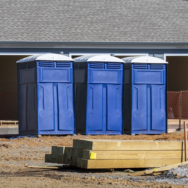 how do i determine the correct number of portable restrooms necessary for my event in Dover NH